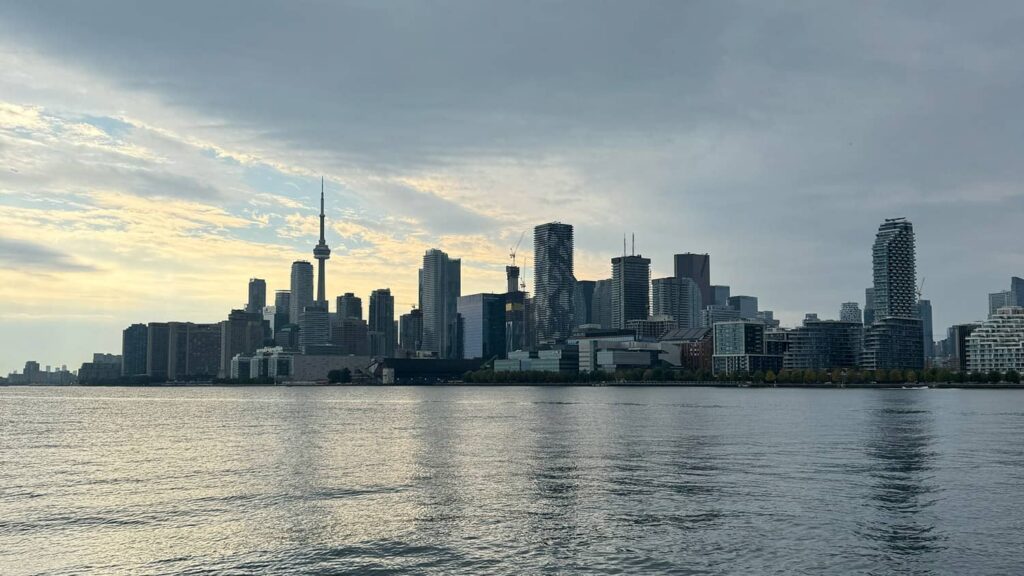 Downtown Toronto skyline in Canada, one of the world's leading destinations for the Iranian diaspora